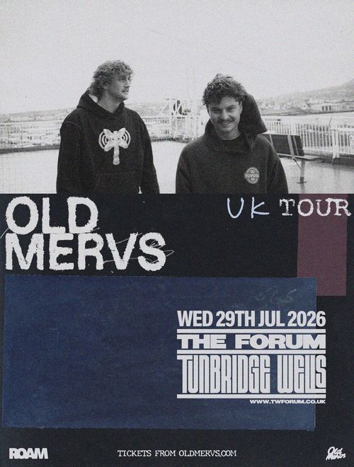 OLD MERVS UK TOUR Old Mervs at The Forum on 29 July 2026 gig poster