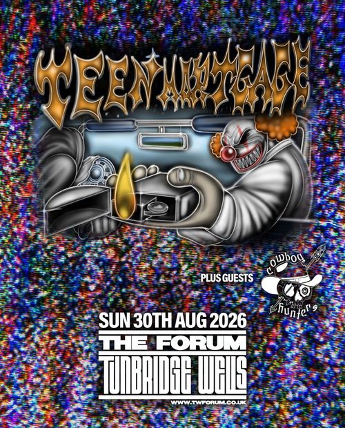 TEENAGE Cowboy Hunters at THE FORUM on 30 August 2026 gig poster