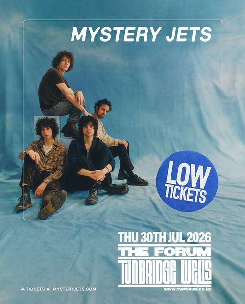 MYSTERY JETS at THE FORUM on 30 July 2026 gig poster