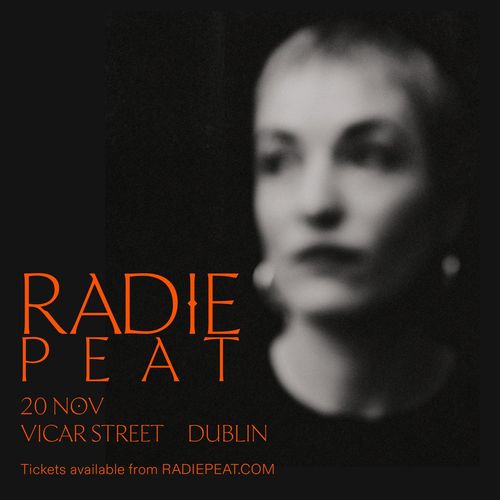 RADIE PEAT at Vicar Street on 20 November 2026 gig poster