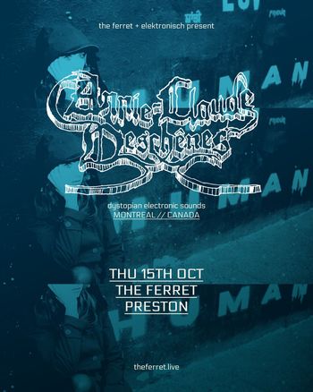 Annie-Claude Deschênes at The Ferret on 15 October 2026 gig poster
