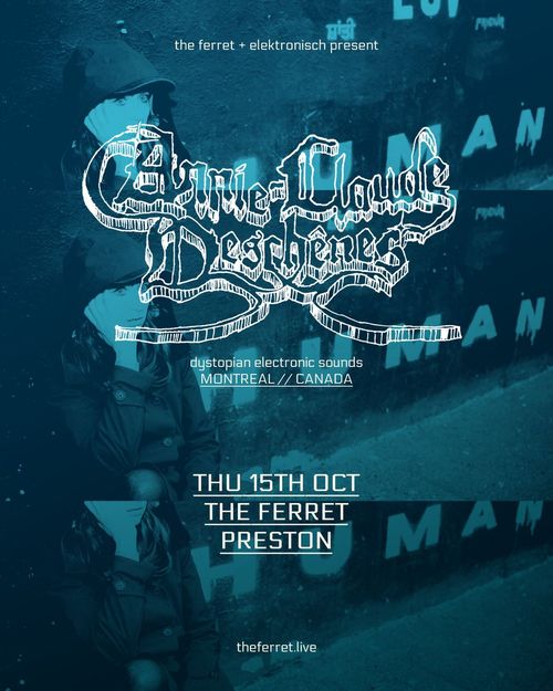 Annie-Claude Deschênes at The Ferret on 15 October 2026 gig poster