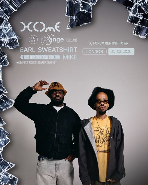 EARL SWEATSHIRT M.I.K.E., HARRISON [SURF GANG], Harrison at O2 FORUM KENTISH TOWN on 31 August 2026 gig poster