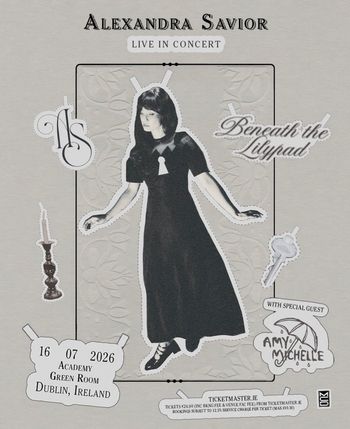 Alexandra Savior - Live in Concert Alexandra Savior, amy michelle at Academy Green Room on 16 July 2026 gig poster