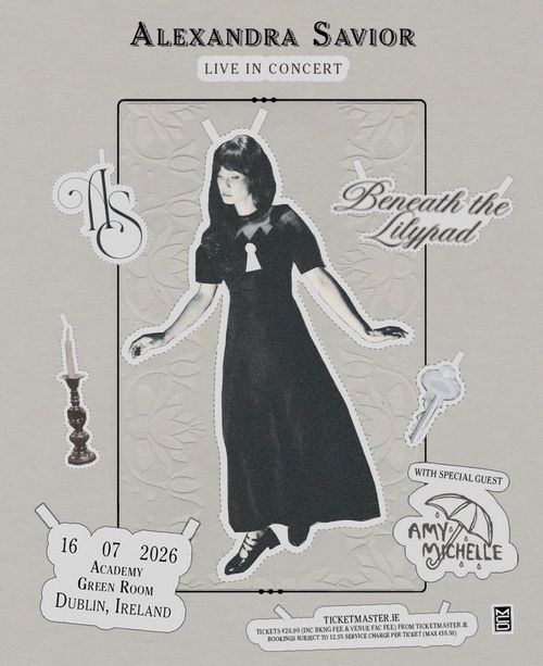 Alexandra Savior - Live in Concert Alexandra Savior, amy michelle at Academy Green Room on 16 July 2026 gig poster