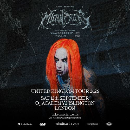 Mimi Barks Kite Thief at O2 Academy2 Islington on 12 September 2026 gig poster