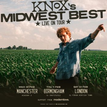 Knox's Midwest Best Live On Tour Knox february 2026 tour poster