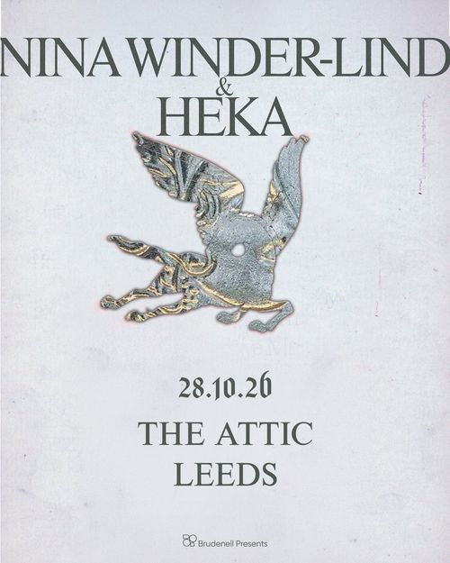 NINA WINDER-LIND & HEKA heka, NINA WINDER-LIND at THE ATTIC on 28 October 2026 gig poster