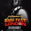 STONEBWOY BHIM FEST LONDON Stonebwoy gig poster