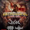 CATACLYSMIC TOUR 2026 Deadbeat, DECADENT, Incarcerated, JAILBAIT gig poster