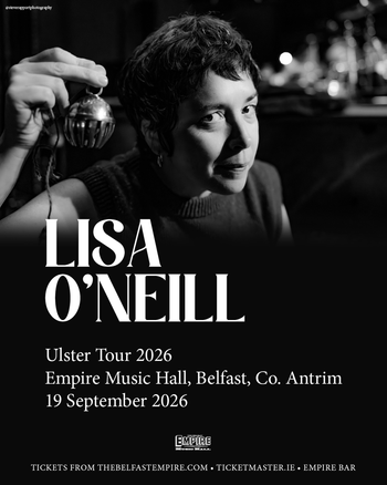LISA O'NEILL Lisa O’Neill at Empire Music Hall on 19 September 2026 gig poster