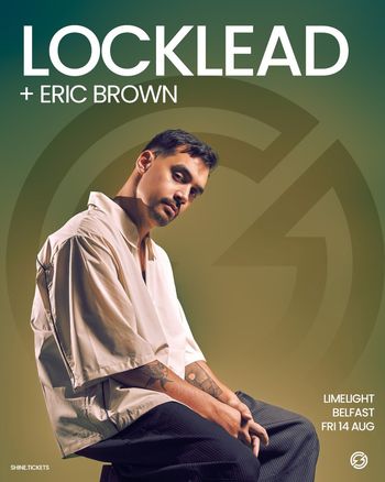 LOCKLEAD + ERIC BROWN ERIC BROWN, Locklead at Limelight on 14 August 2026 gig poster