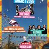 Dreamland Margate August 2026 The Kooks, Nile Rodgers & Chic, Circa Waves, The Brand New Heavies, Orla Gartland, Fatboy Slim, Bastille, Girl In The Year Above, Alfie Templeman, lau.ra, James Emmanuel, Elliot Schooling, Liam Palmer gig poster