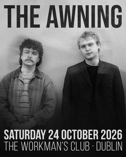 THE AWNING Awning at The Workman's Club on 24 October 2026 gig poster