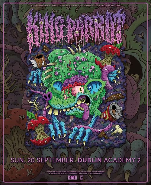 KING PRAWN at Dublin Academy 2 on 20 September 2026 gig poster