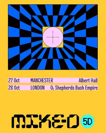 MIKE-O 5D october 2026 tour poster