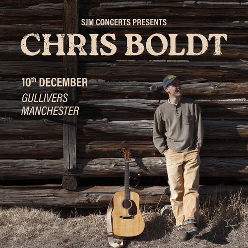 CHRIS BOLDT at Gullivers on 10 December 2026 gig poster