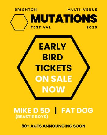 MUTATIONS FESTIVAL 2026 Mike D 5D, Fat Dog at MULTI-VENUE on 1 January 2026 gig poster