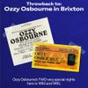 Throwback to: Ozzy Osbourne in Brixton Ozzy Osbourne, Fear Factory gig poster