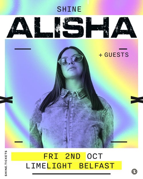 ALISHA at Limelight on 2 October 2026 gig poster