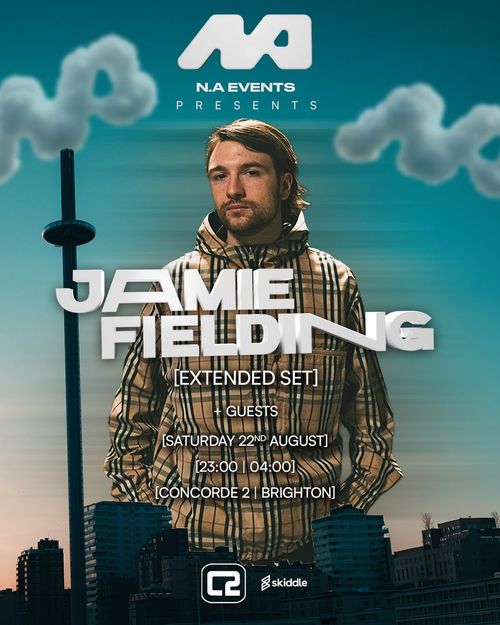 JAMIE FIELDING [EXTENDED SET] JAMIE FIELDING at Concorde 2 on 22 August 2026 gig poster