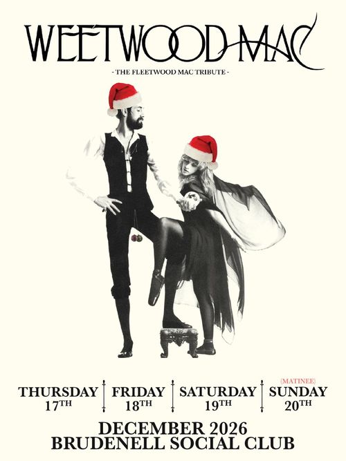 Weetwood Mac - The Fleetwood Mac Tribute Weetwood Mac december 2026 tour poster