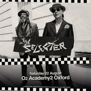 The Selecter at O2 Academy2 on 22 August 2026 gig poster