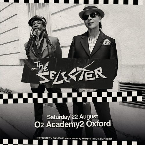 The Selecter at O2 Academy2 on 22 August 2026 gig poster