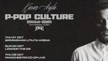 Karan Aujla P-Pop Culture World Tour with Special Guest IXXY Karan Aujla, IXXY october 2026 tour poster