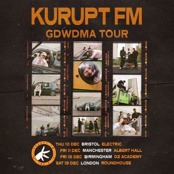 Kurupt FM GDWDMA Tour Kurupt FM december 2026 tour poster