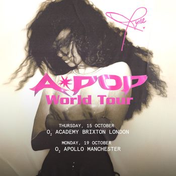 A*Pop World Tour Apoptygma Berzerk at O2 Apollo on 19 October 2026 gig poster