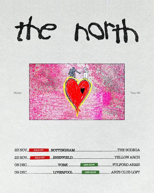 the north Winter Tour '26 The North november 2026 to december 2026 tour poster