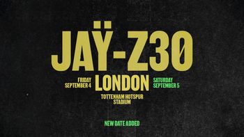 JAY-Z 30 JAY-Z30 september 2026 tour poster