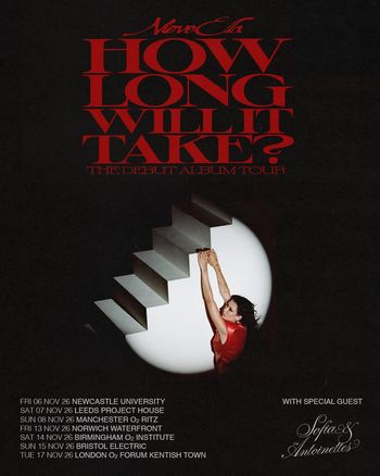 Nerve Ela - How Long Will It Take? The Debut Album Tour Nerve Ela at Waterfront on 13 November 2026 gig poster