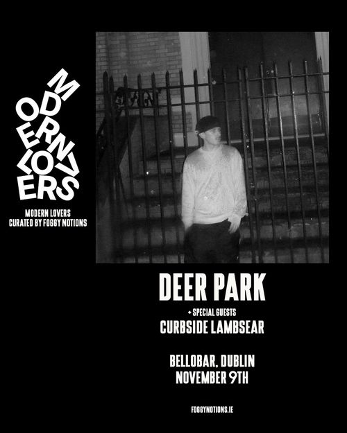 DEER PARK CURBSIDE LAMBSEAR at Bello Bar on 9 November 2026 gig poster