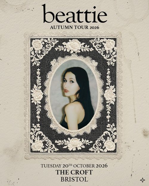 beattie AUTUMN TOUR 2026 Beattie at THE CROFT on 20 October 2026 gig poster