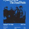 Dylan Flynn & The Dead Poets - Raging Of The Night 2026 Tour Dylan Flynn & The Dead Poets gig poster