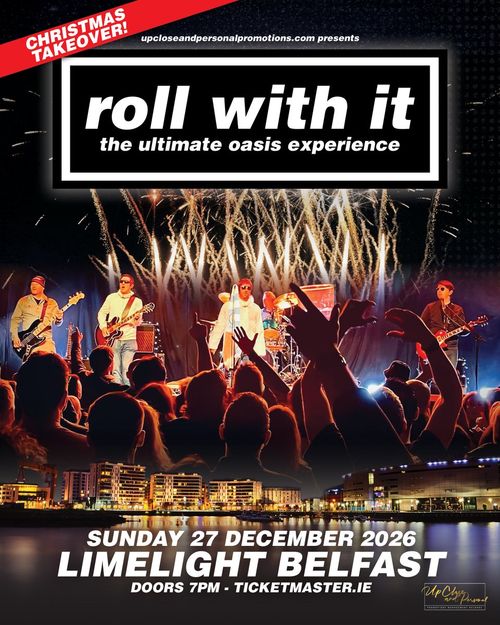 roll with it at LIMELIGHT on 27 December 2026 gig poster