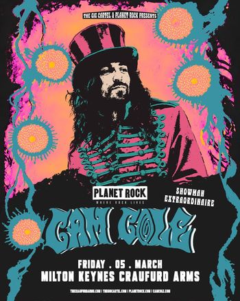 GAM COLE at Crawfurd Arms on 5 March 2027 gig poster
