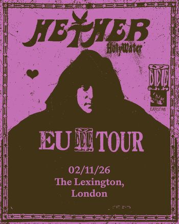 ETHER - EU III TOUR Ether at The Lexington on 2 November 2026 gig poster
