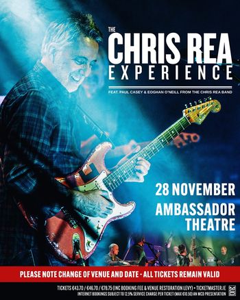 THE CHRIS REA EXPERIENCE at Ambassador Theatre on 28 November 2026 gig poster