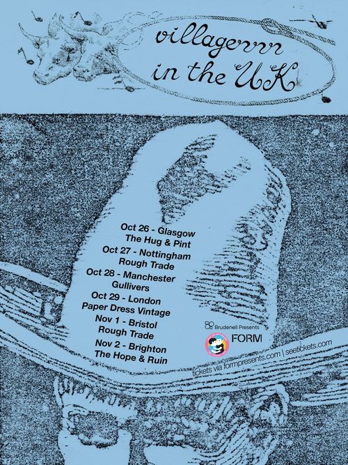 villagervv in the UK villagervv october 2026 to november 2026 tour poster