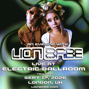AN EVENING WITH LIONBABE LION BABE at ELECTRIC BALLROOM on 17 September 2026 gig poster