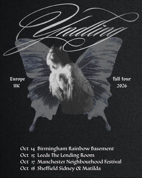 Yadding Europe UK fall tour 2026 Yadding october 2026 tour poster