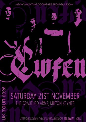 CofeN at THE CRAUFURD ARMS on 21 November 2026 gig poster