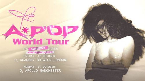 RYIA A*POP World Tour RYIA october 2026 tour poster