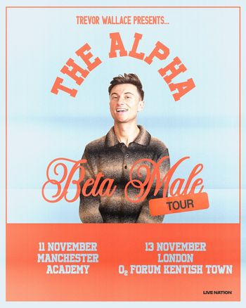 The Alpha Beta Male Tour The Alpha Beta Male november 2026 tour poster
