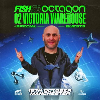 FISH 56 OCTAGON Fish at O2 Victoria Warehouse on 16 October 2026 gig poster