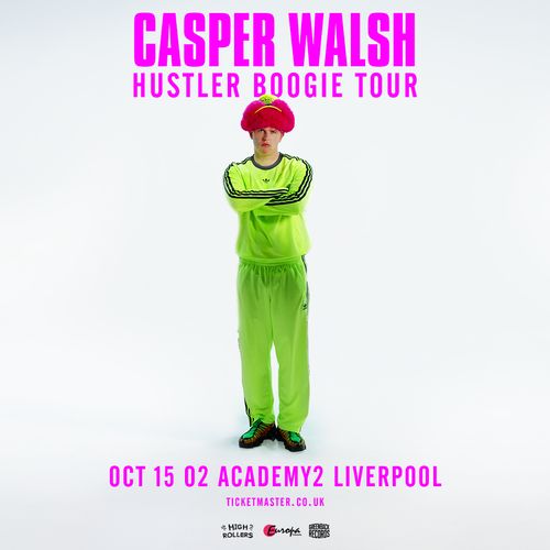 CASPER WALSH HUSTLER BOOGIE TOUR CASPER WALSH at O2 ACADEMY2 on 15 October 2026 gig poster