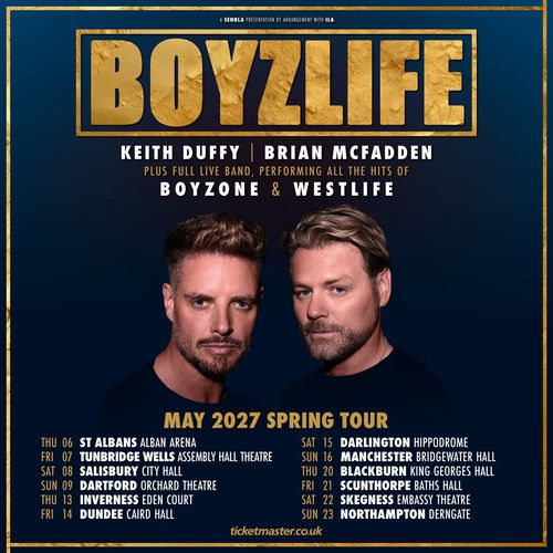 BOYZLIFE may 2027 tour poster
